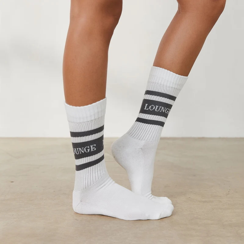Essential Socken (2er Paket) - Dunkelgrau