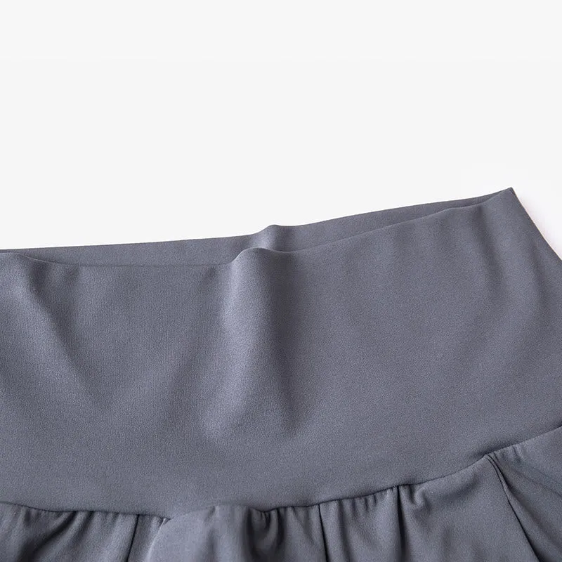 Olivenorma Hose mit weitem Bein, Stretch, lässige Loungehose, Yogahose