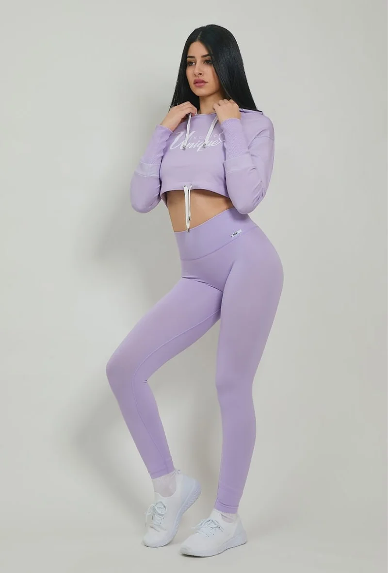 Leggings Soft Push Up Shape-Up Lilas