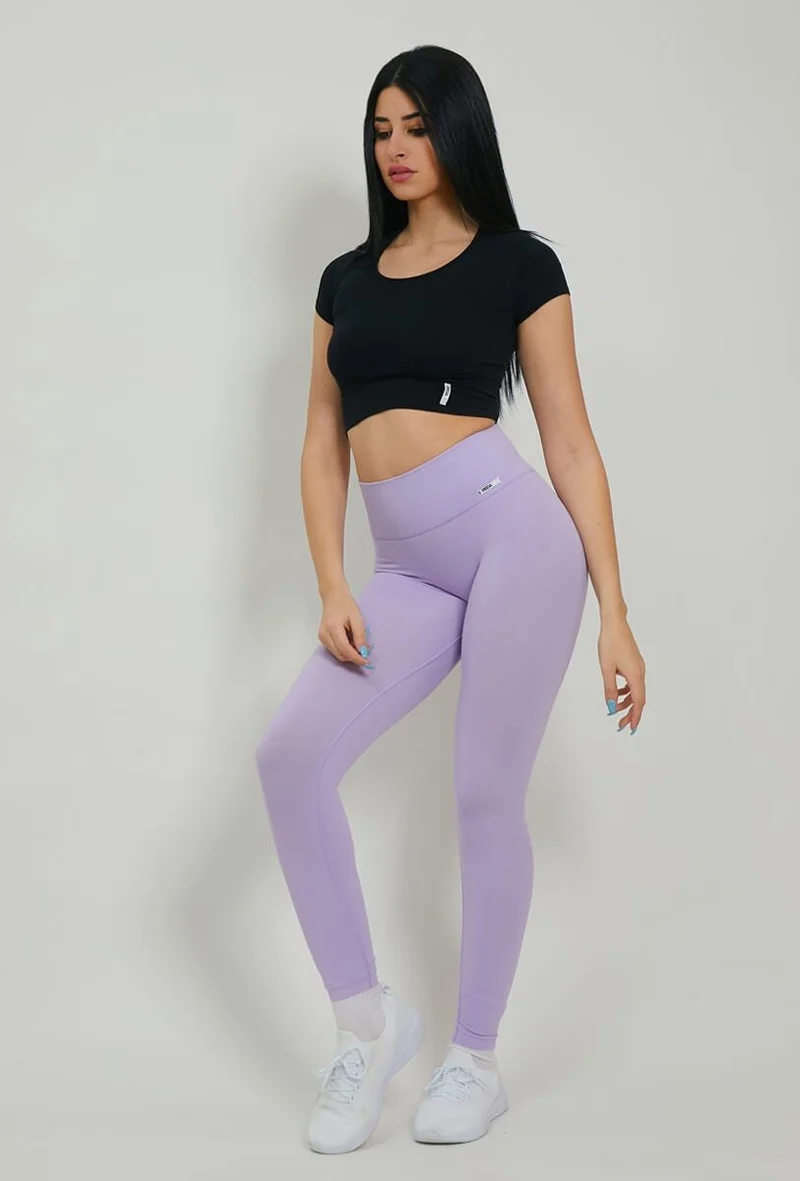Leggings Soft Push Up Shape-Up Lilas