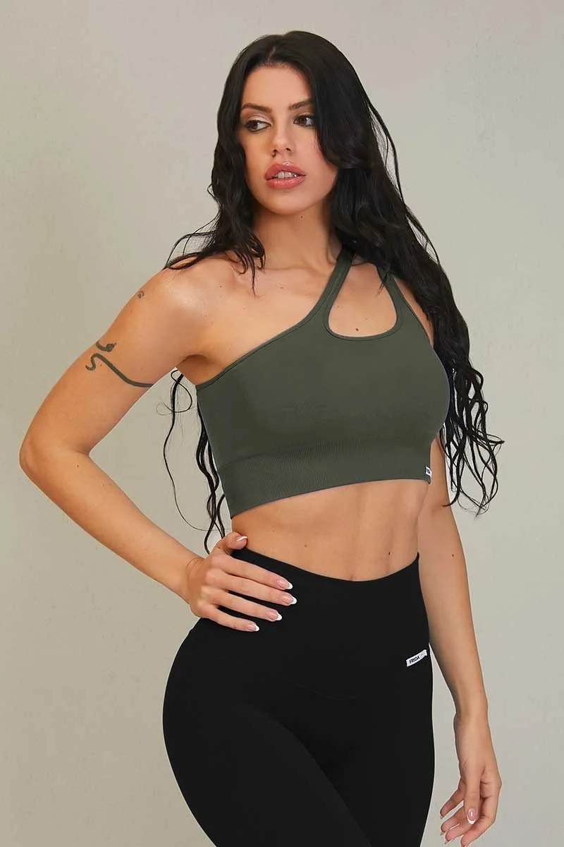Top Monospalla Verde