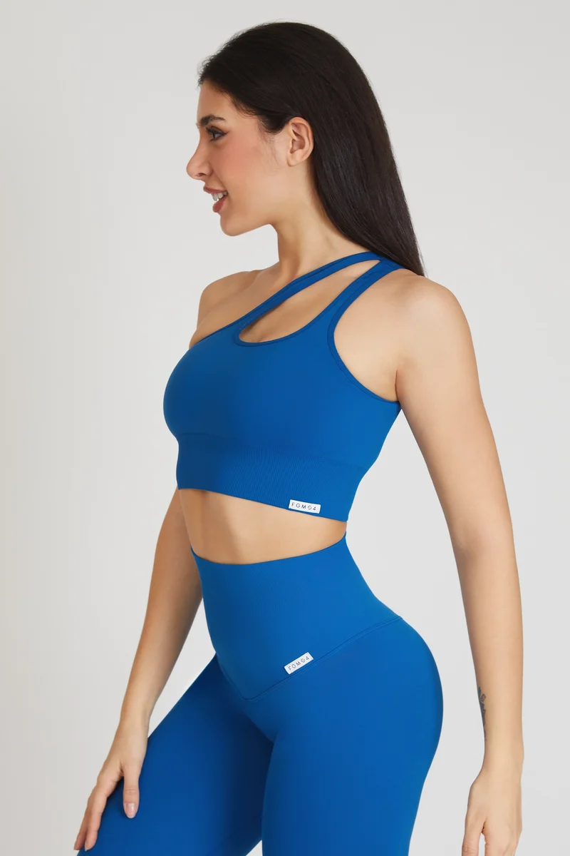 Top Monospalla Blu Accidia
