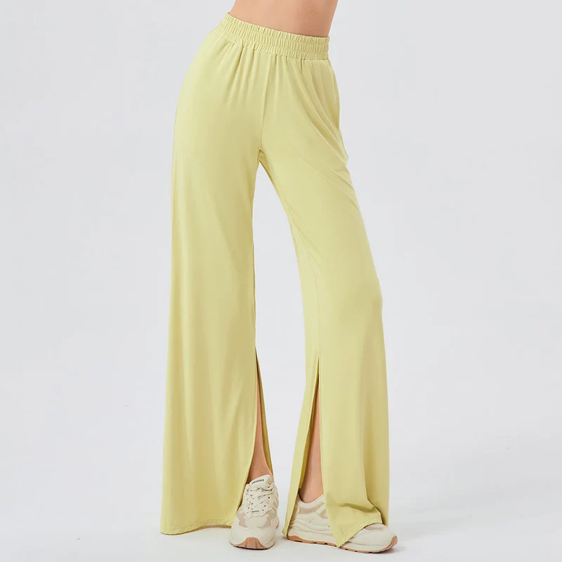 Olivenorma Leichte, weit geschnittene, belüftete, lockere Hose, lässige Yogahose