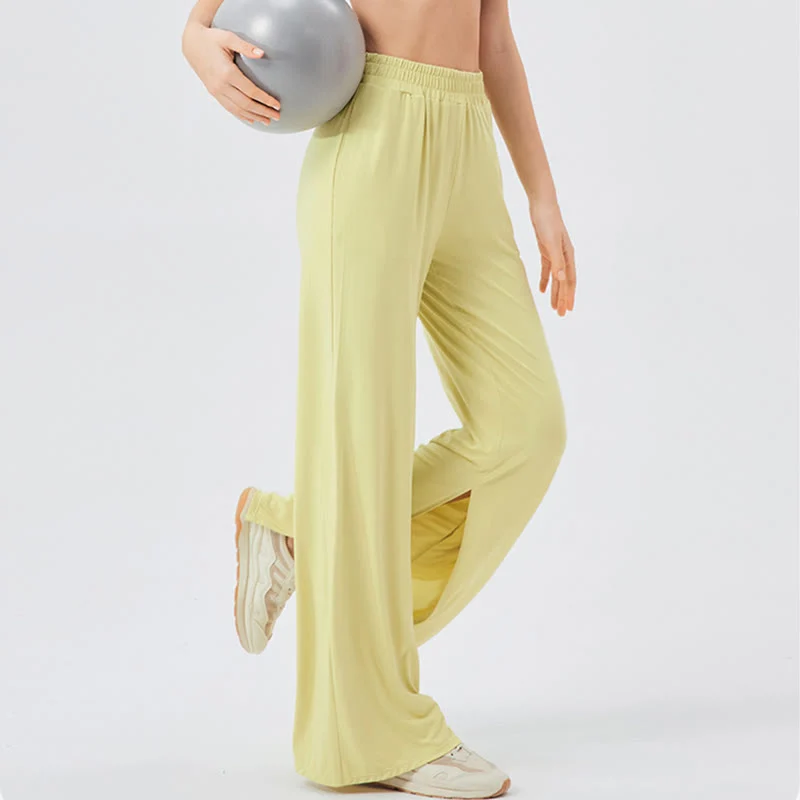 Olivenorma Leichte, weit geschnittene, belüftete, lockere Hose, lässige Yogahose