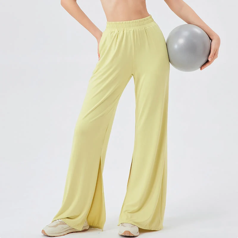 Olivenorma Leichte, weit geschnittene, belüftete, lockere Hose, lässige Yogahose