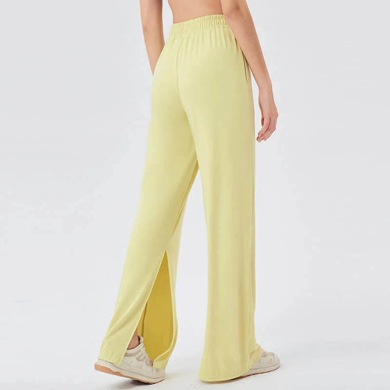 Olivenorma Leichte, weit geschnittene, belüftete, lockere Hose, lässige Yogahose