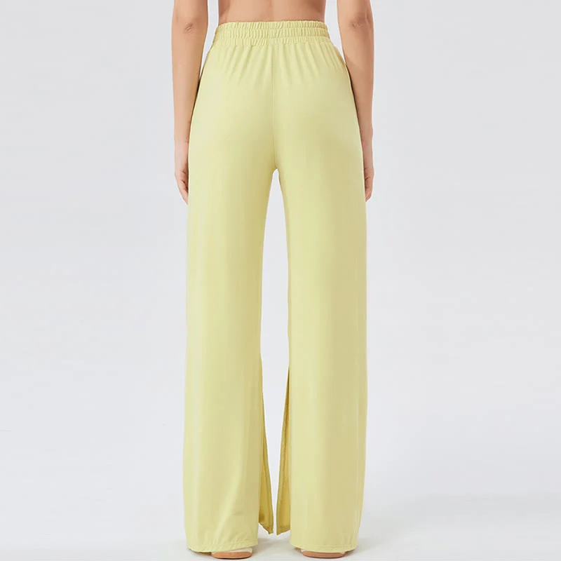 Olivenorma Leichte, weit geschnittene, belüftete, lockere Hose, lässige Yogahose
