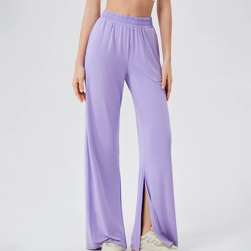 Olivenorma Leichte, weit geschnittene, belüftete, lockere Hose, lässige Yogahose