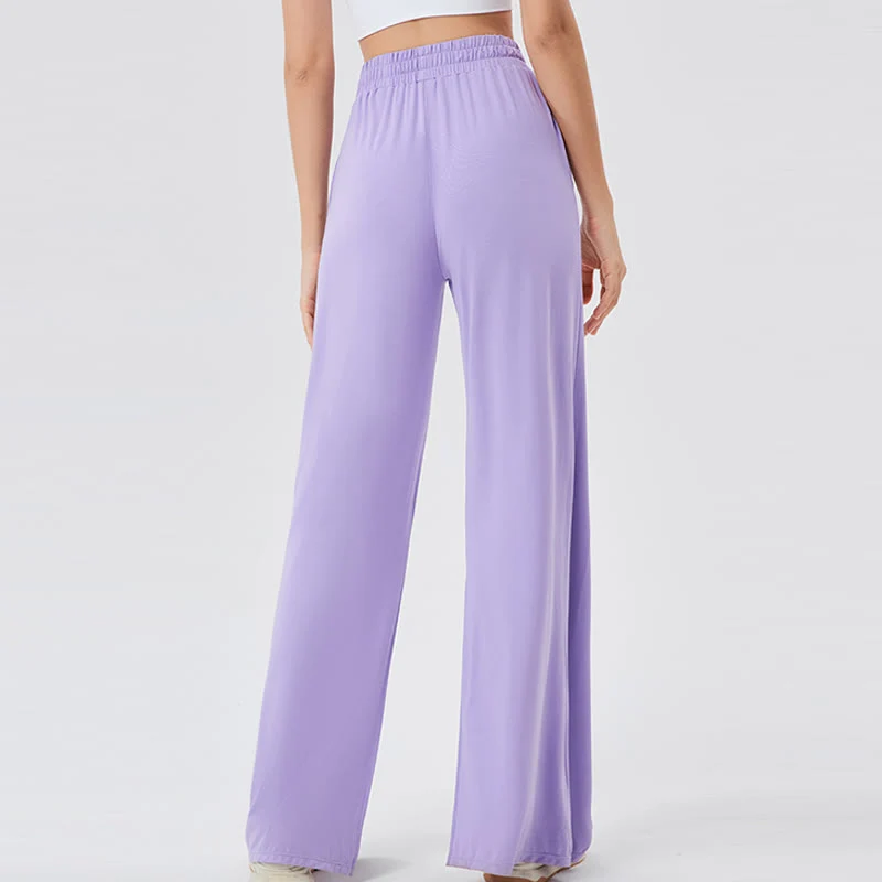 Olivenorma Leichte, weit geschnittene, belüftete, lockere Hose, lässige Yogahose