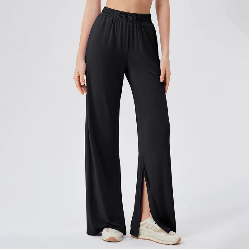 Olivenorma Leichte, weit geschnittene, belüftete, lockere Hose, lässige Yogahose