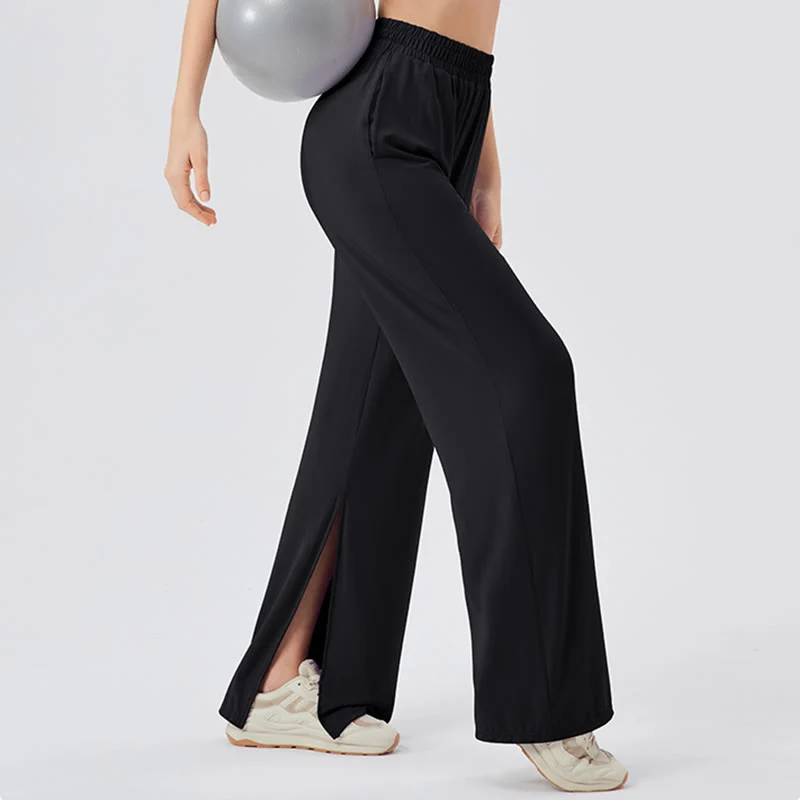 Olivenorma Leichte, weit geschnittene, belüftete, lockere Hose, lässige Yogahose