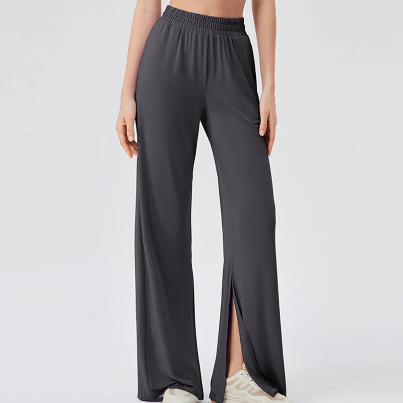 Olivenorma Leichte, weit geschnittene, belüftete, lockere Hose, lässige Yogahose