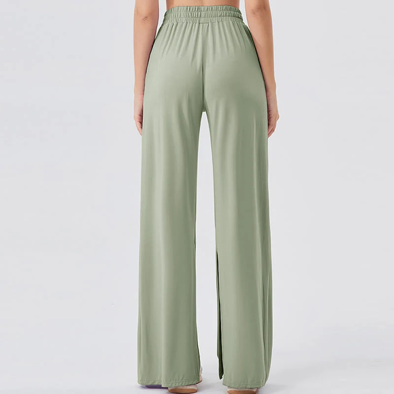 Olivenorma Leichte, weit geschnittene, belüftete, lockere Hose, lässige Yogahose