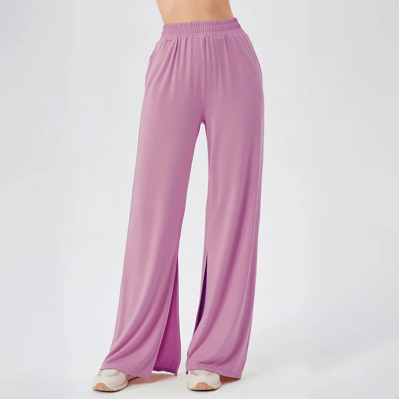 Olivenorma Leichte, weit geschnittene, belüftete, lockere Hose, lässige Yogahose