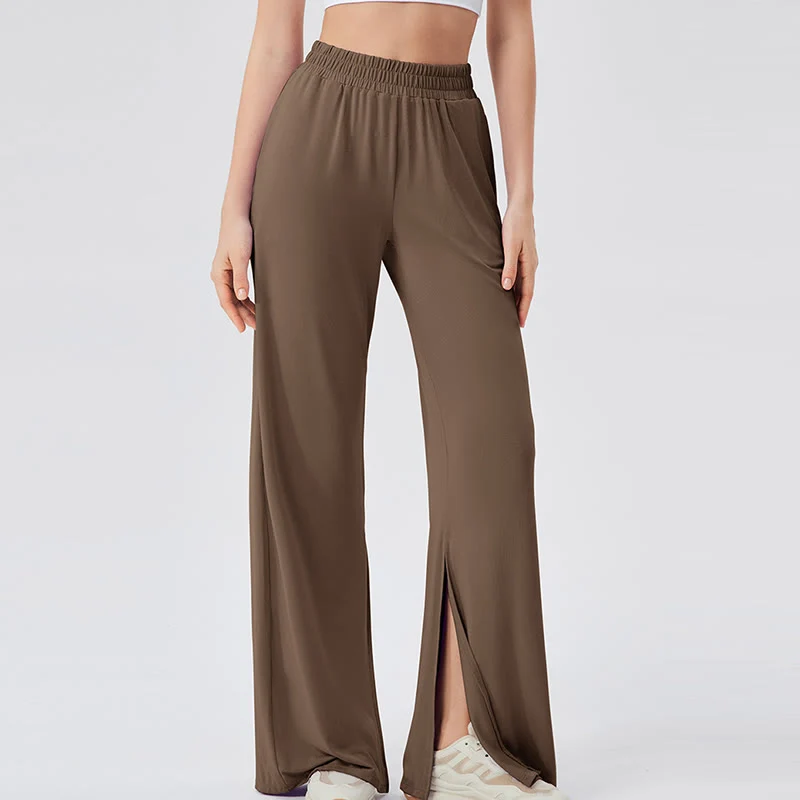 Olivenorma Leichte, weit geschnittene, belüftete, lockere Hose, lässige Yogahose