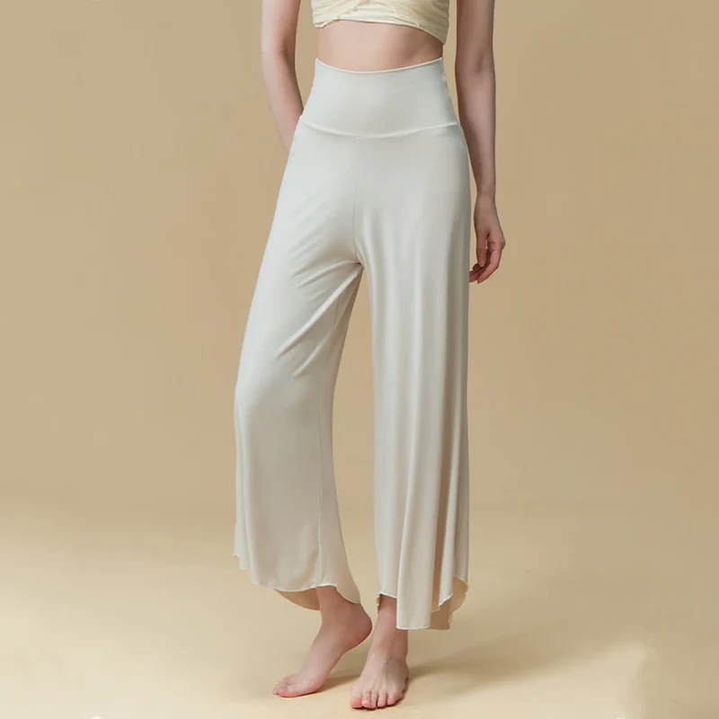 Olivenorma Nylon High-Waist Atmungsaktive Yoga-Pilates-Hose