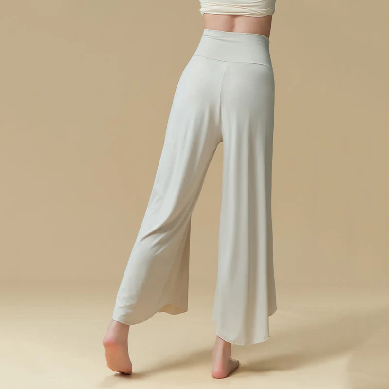 Olivenorma Nylon High-Waist Atmungsaktive Yoga-Pilates-Hose