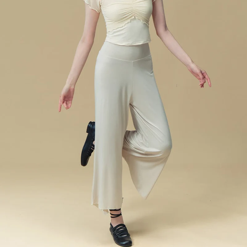 Olivenorma Nylon High-Waist Atmungsaktive Yoga-Pilates-Hose