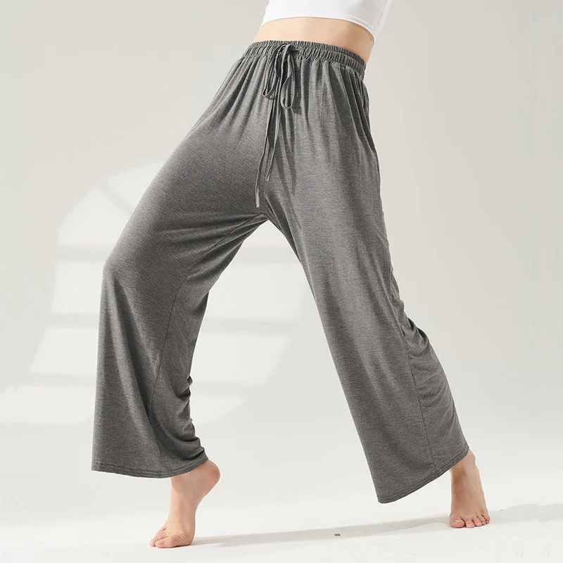 Olivenorma Modal Yogahose mit geradem Bein und weitem Bein