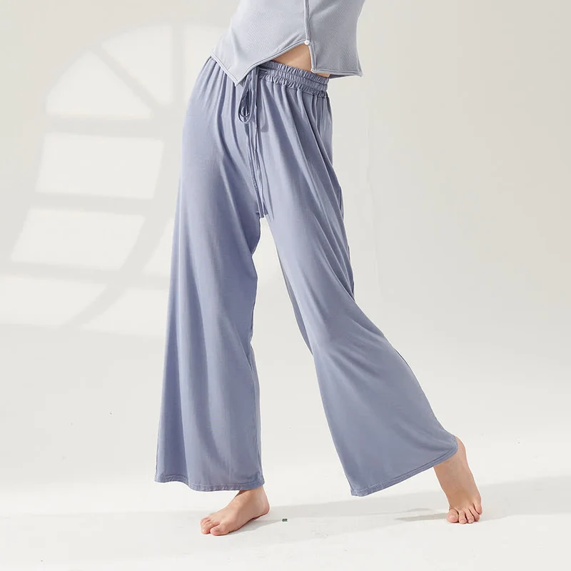 Olivenorma Modal Yogahose mit geradem Bein und weitem Bein