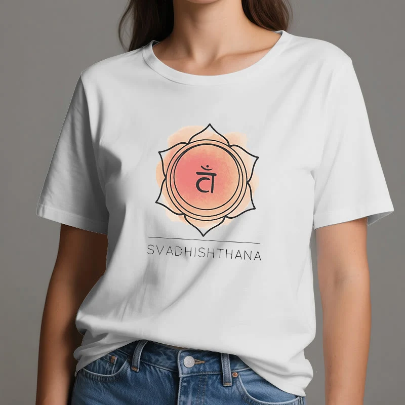 Olivenorma Orange Sakralchakra Yoga T-Shirt
