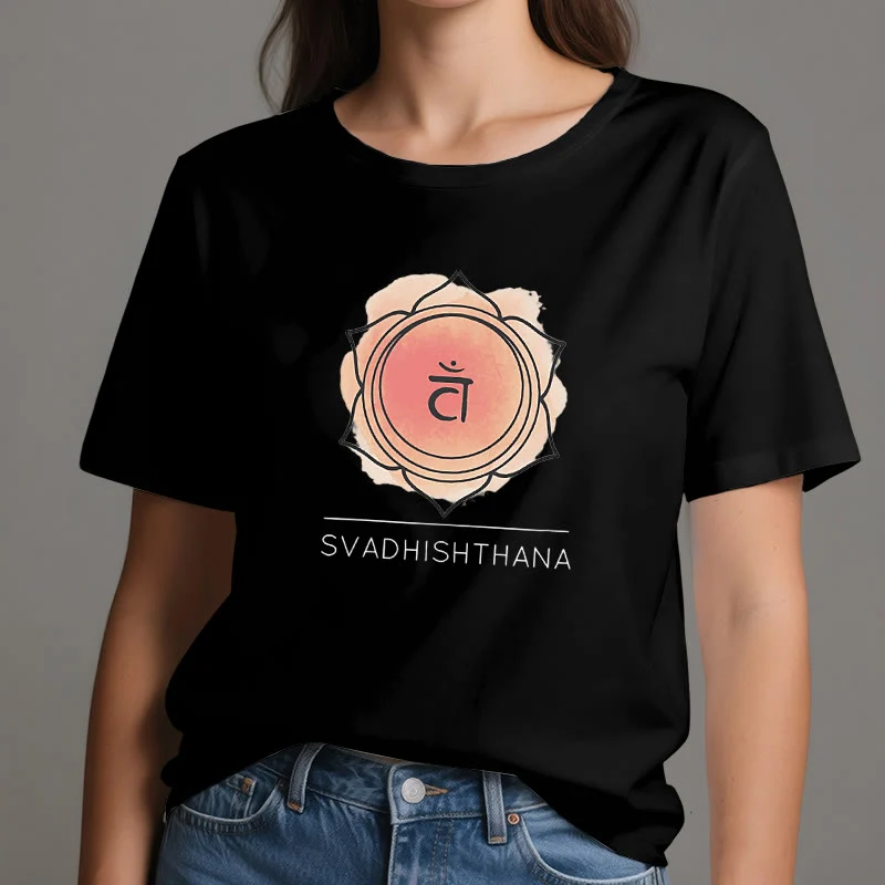 Olivenorma Orange Sakralchakra Yoga T-Shirt