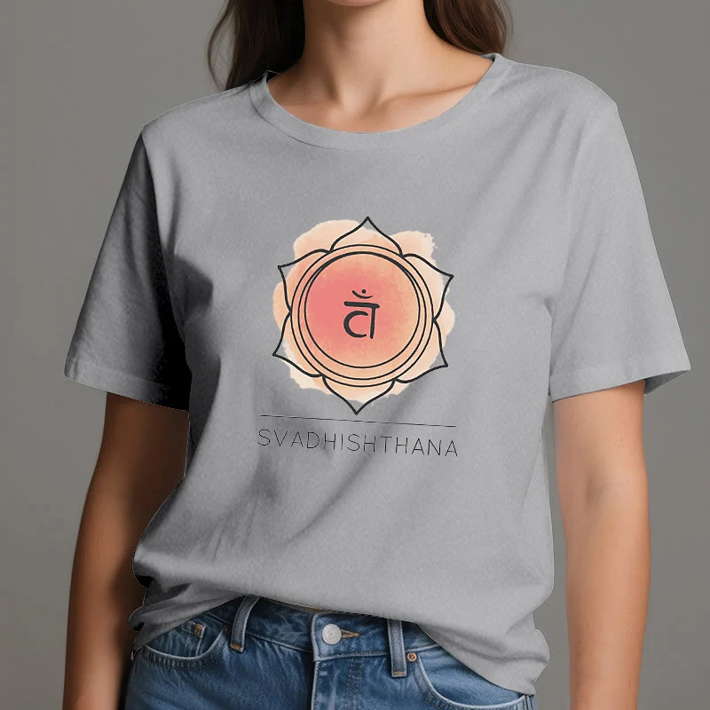 Olivenorma Orange Sakralchakra Yoga T-Shirt