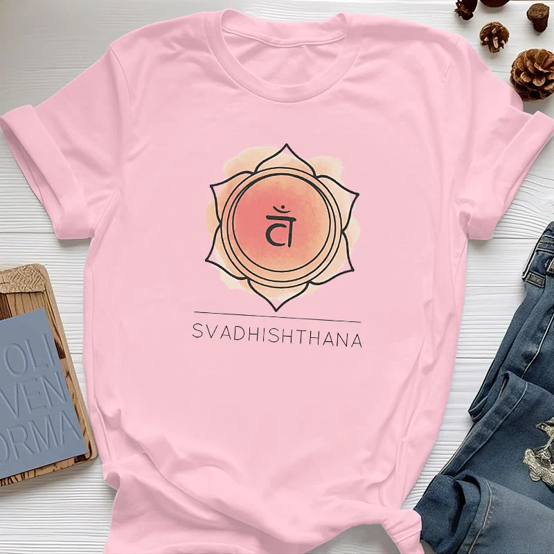 Olivenorma Orange Sakralchakra Yoga T-Shirt