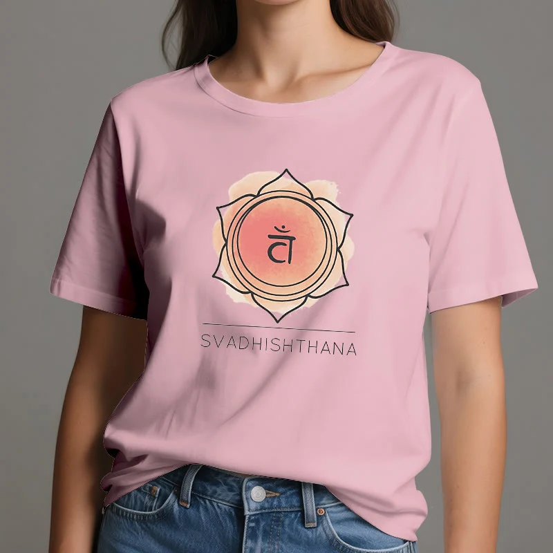 Olivenorma Orange Sakralchakra Yoga T-Shirt