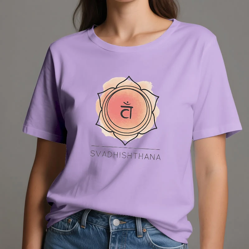 Olivenorma Orange Sakralchakra Yoga T-Shirt