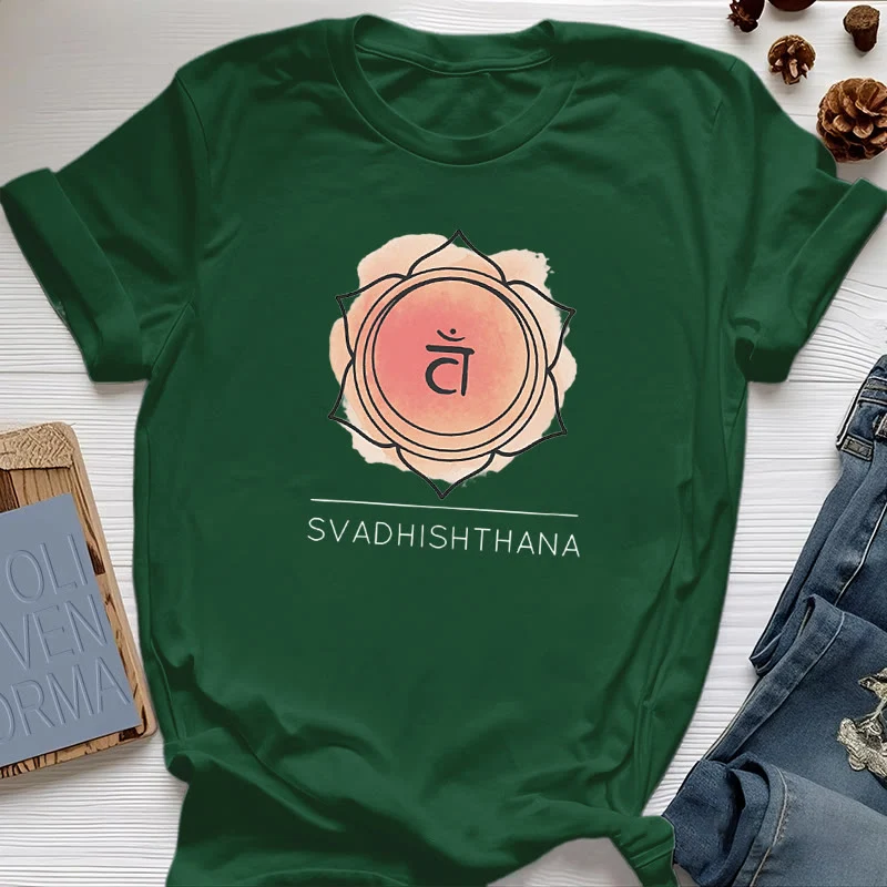 Olivenorma Orange Sakralchakra Yoga T-Shirt