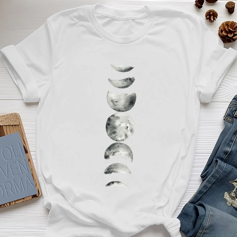 Olivenorma Mondphasen-Meditation T-Shirt
