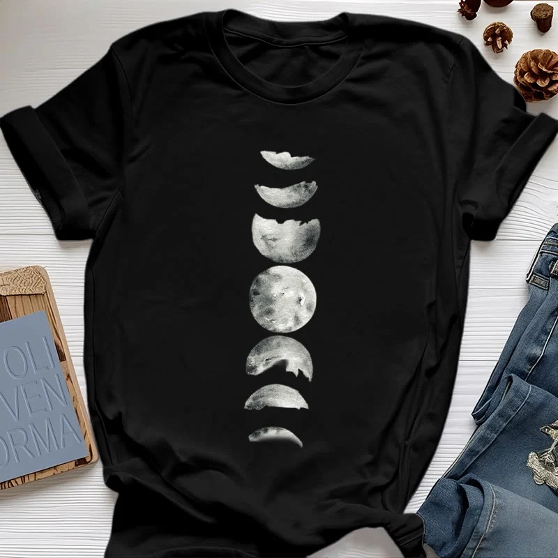 Olivenorma Mondphasen-Meditation T-Shirt