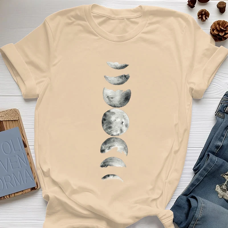 Olivenorma Mondphasen-Meditation T-Shirt