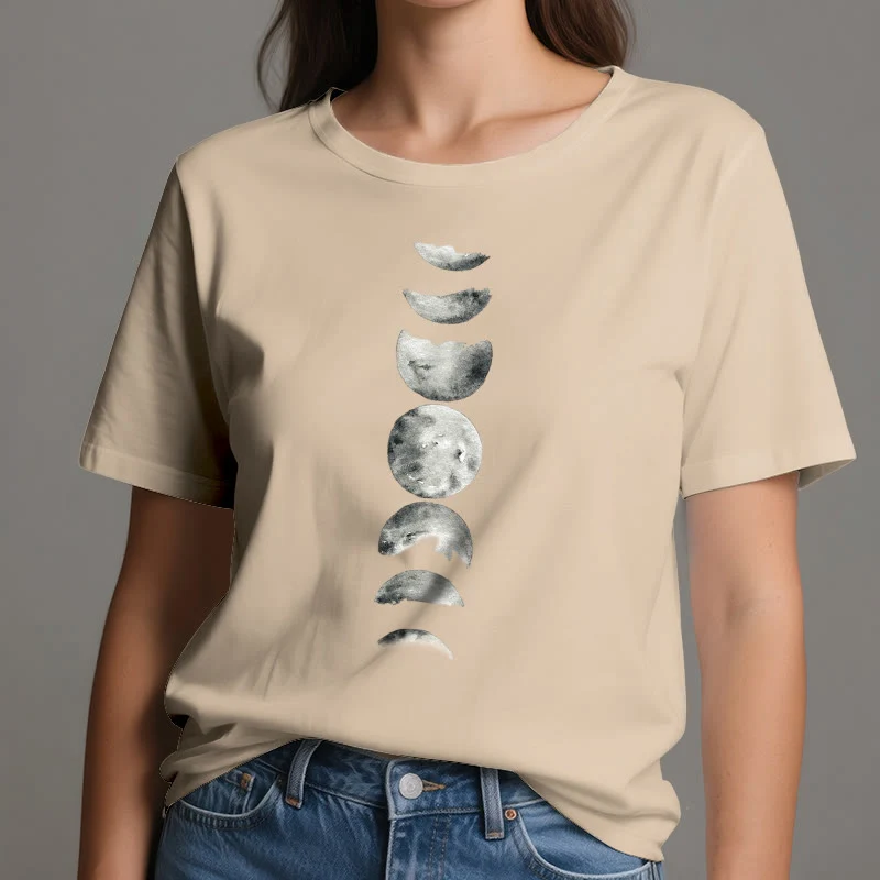 Olivenorma Mondphasen-Meditation T-Shirt
