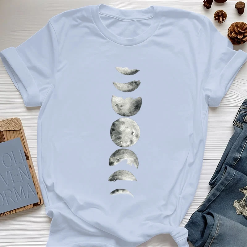Olivenorma Mondphasen-Meditation T-Shirt