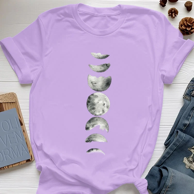 Olivenorma Mondphasen-Meditation T-Shirt
