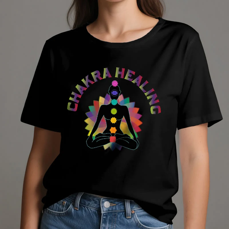 Olivenorma Chakra Heilung Reiki Yoga Meditation T-Shirt