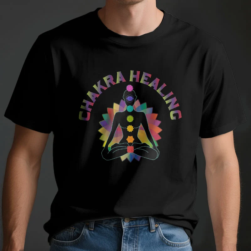Olivenorma Chakra Heilung Reiki Yoga Meditation T-Shirt