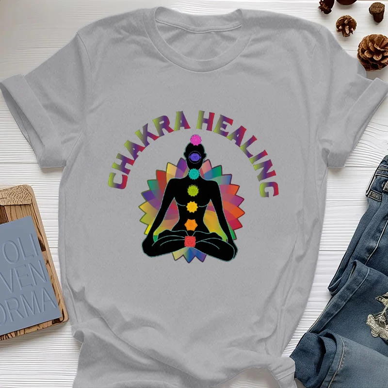 Olivenorma Chakra Heilung Reiki Yoga Meditation T-Shirt