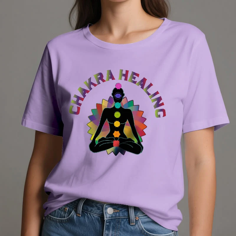 Olivenorma Chakra Heilung Reiki Yoga Meditation T-Shirt