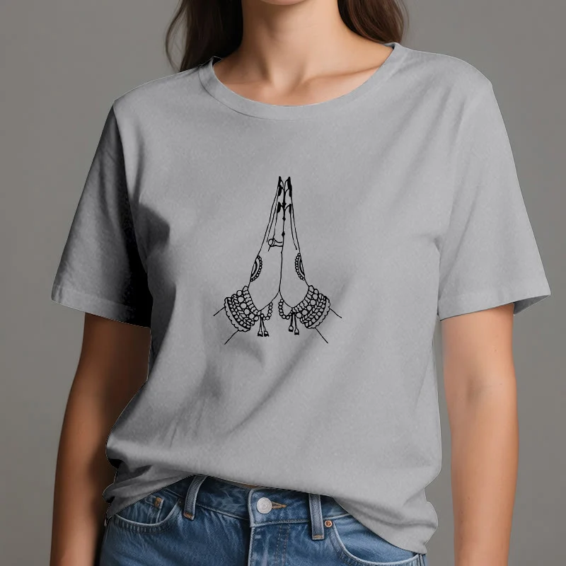 Olivenorma Meditation Namaste Yoga T-Shirt