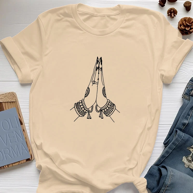 Olivenorma Meditation Namaste Yoga T-Shirt