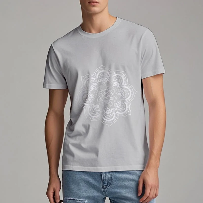 Olivenorma Mandala Lotus T-Shirt