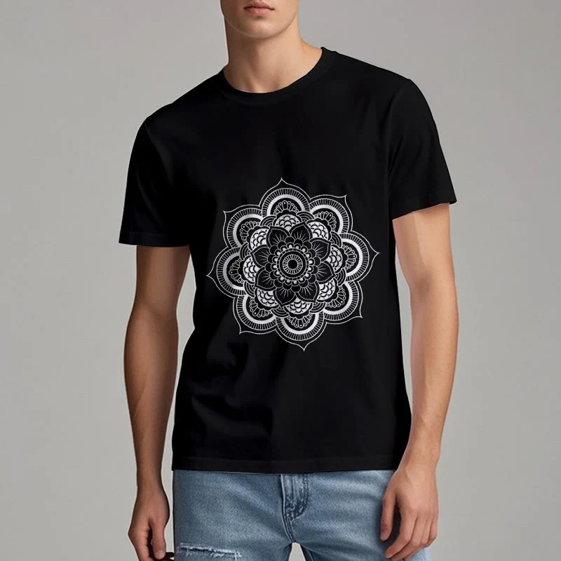 Olivenorma Mandala Lotus T-Shirt