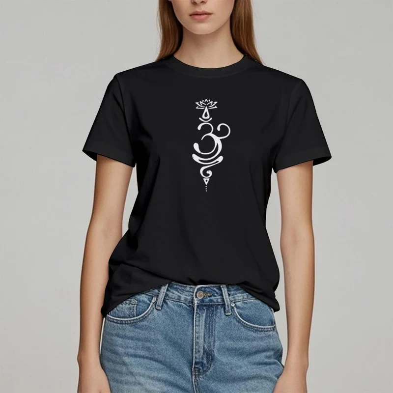 Olivenorma OM Lotus Chakra Symbol T-Shirt