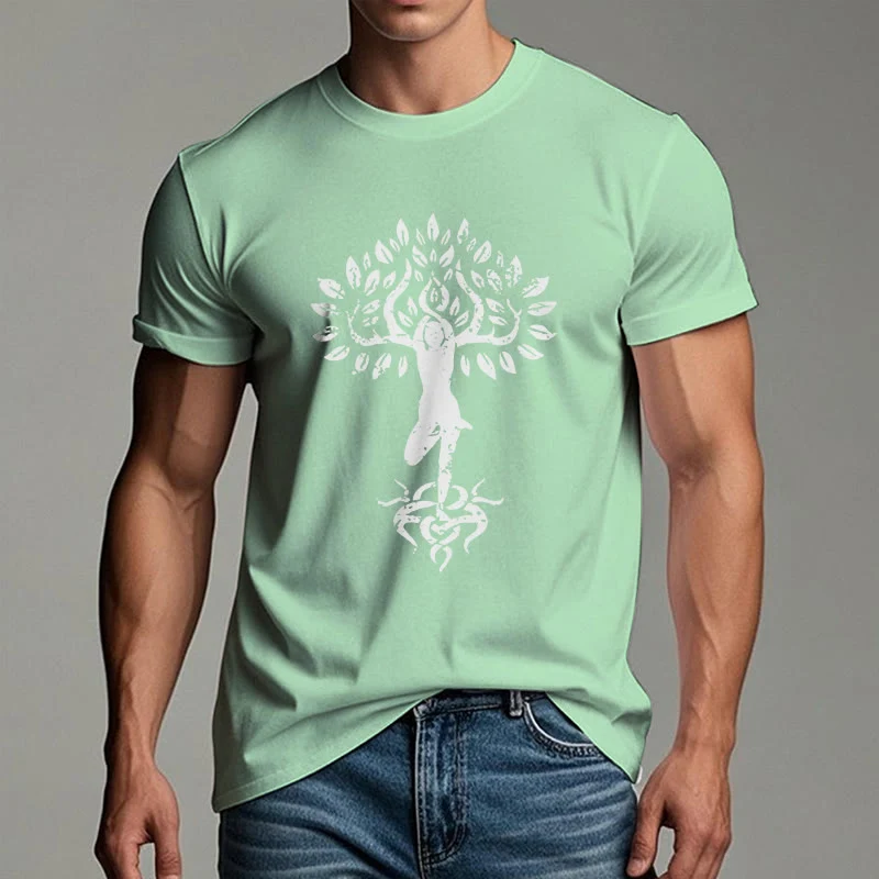 Olivenorma Blume Zen Baum T-Shirt