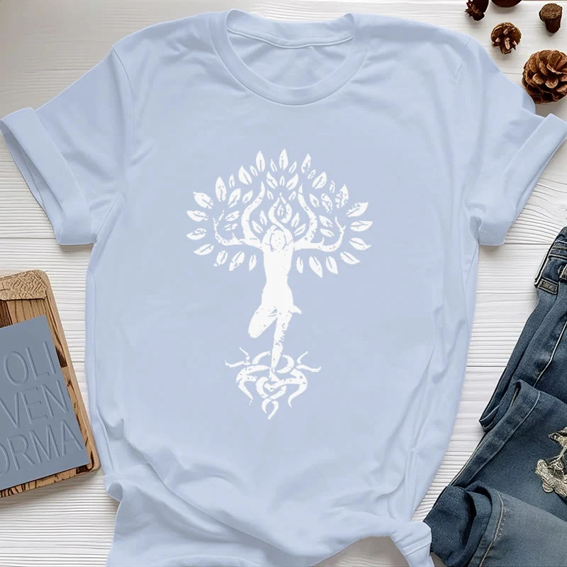 Olivenorma Blume Zen Baum T-Shirt