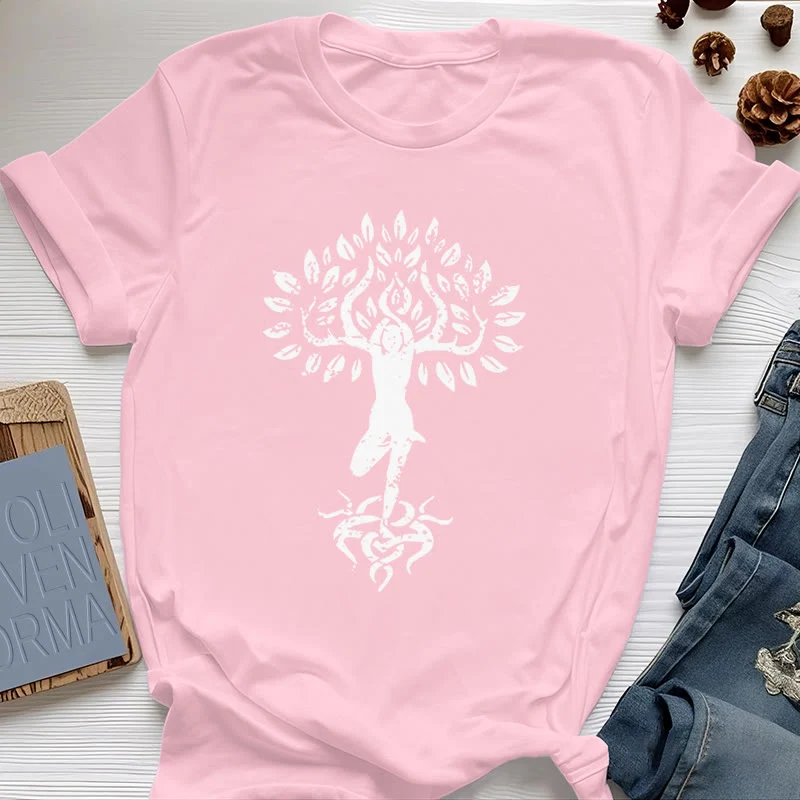 Olivenorma Blume Zen Baum T-Shirt