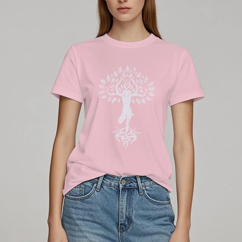 Olivenorma Blume Zen Baum T-Shirt